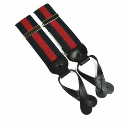 Τιράντες με δέρμα black and red