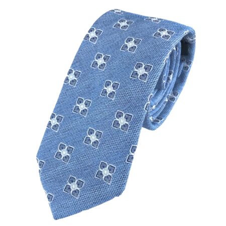 Μεταξωτή Γραβάτα Trifle Blue