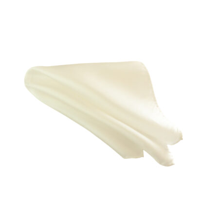 Hugo Boss white silk handkerchief