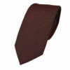Bordeaux silk tie with circles