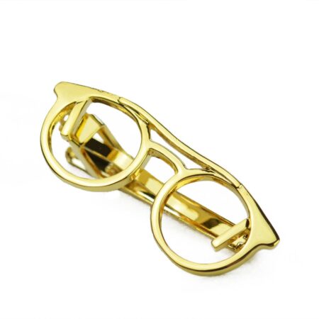 Κλιπ Γραβάτας Gold Glass