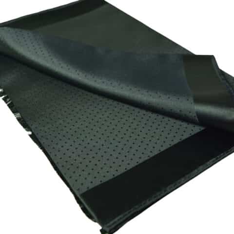 Μεταξωτό Φουλάρι Pierre Cardin Μαύρο Black-silk-dot