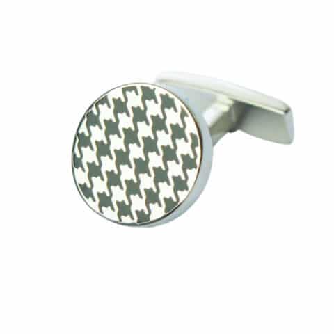 Μανικετόκουμπα BOSS B-HOUNDSTOOTH-CUF