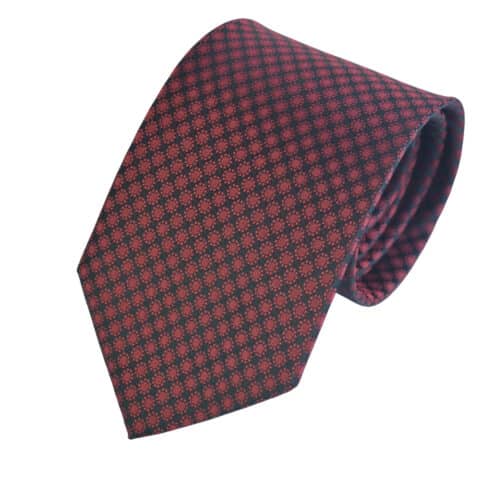 Μεταξωτή Γραβάτα Pierre Cardin-8,5 cm  – Red-Black
