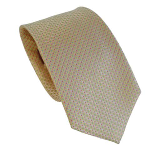 Μεταξωτή Γραβάτα Pierre Cardin-8,5 cm  – Pink – Orange