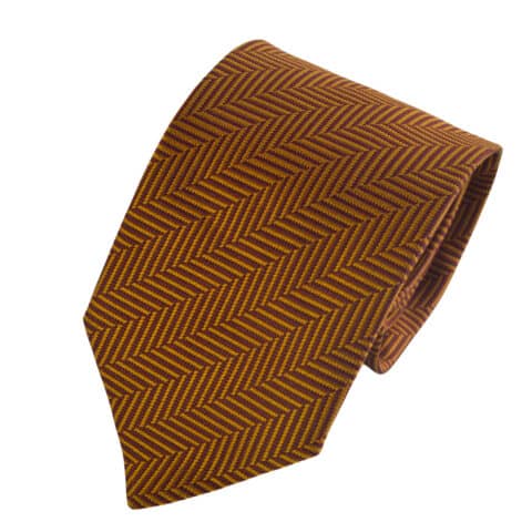 Μεταξωτή Γραβάτα-10 cm  – Brown