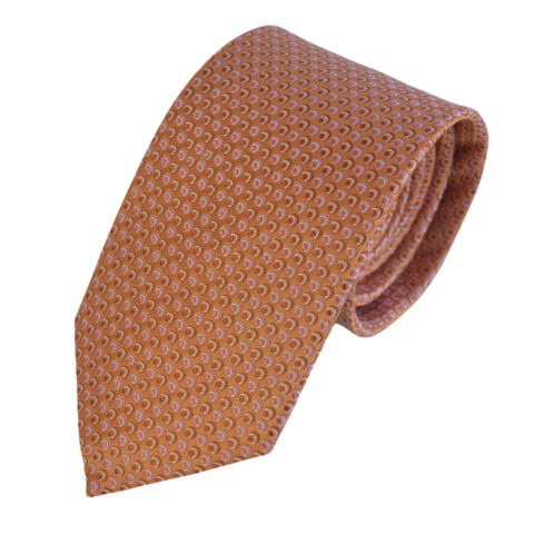 Μεταξωτή Γραβάτα Pierre Cardin-8,5 cm  –  Orange