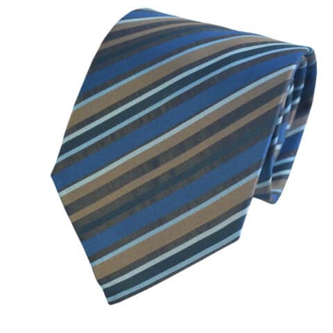 Μεταξωτή Γραβάτα -10 cm  – Blue