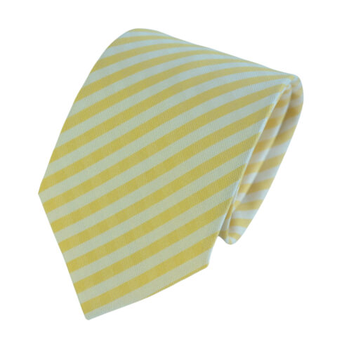 Μεταξωτή Γραβάτα -10 cm - Yellow