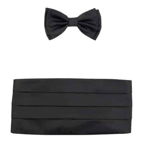 BOSS Silk Bow Tie & Cummerbund Set H-BOW T+CUMM 50480282 – Made in Italy