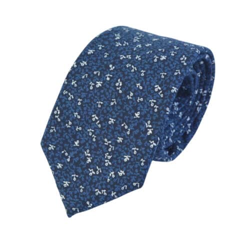 Γραβάτα Navy Φλοράλ Print